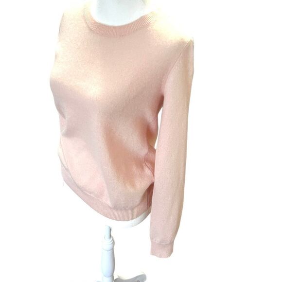 Crumpet 100% Cashmere Long Sleeve Crew Neck Sweater - Picture 4 of 8